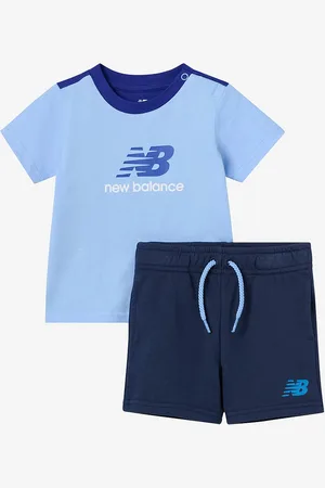 New Balance Sæt NB Jersey Ringer Tee & FT Short Set