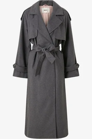 ONLY Frakke onlMaisy X-long Wool Life Trenchcoat
