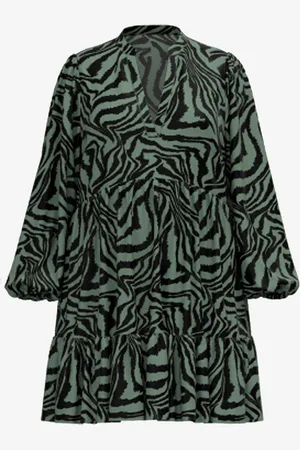 ONLY Kjole carSebbie L/S Tunic Dress Aop