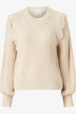 VILA Trøje viNorila New L/s Pointelle Knit Top