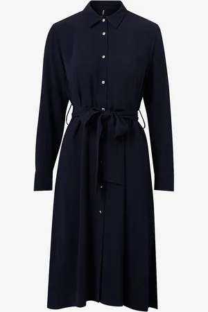 Tommy Hilfiger Kjole Crepe Knee Shirt Dress LS