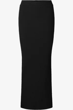 SELECTED Maxi nederdel slfAnna HW Ankle Skirt