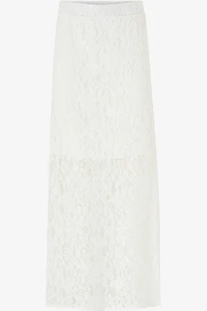 Kaffe Maxi nederdel kaLora Lace Skirt