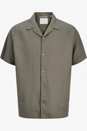 JACK & JONES Hørskjorte jprcClawrence Linen Resort S/S