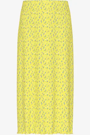 Pieces® Nederdel pcFlora HW Midi Skirt Jrs