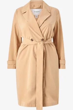 VILA Frakke viJulilan L/S Trench Coat Curve