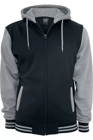 Urban classics Hættetrøje med lynlås - 2-Tone Zip - S till 3XL - Herrer