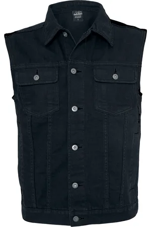 Urban classics Vest - Denim Vest - S till XXL - Herrer