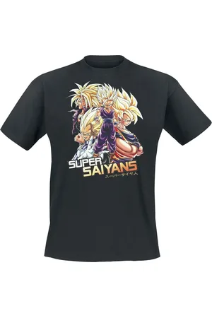 Dragon Ball Anime T-shirt - Z - Super Saiyans - S till XXL - Unisex