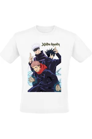Jujutsu Kaisen Anime T-shirt - Trio - M till XXL - Herrer