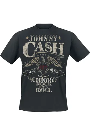 Johnny Cash T-shirt - Original Country Rock n Roll - S till 3XL - Herrer