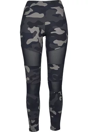 Urban classics Leggings - Ladies Camo Tech Mesh Leggings - XS till 3XL - Damer