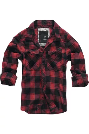 Brandit Flannelskjorte - Checkshirt - S till 7XL - Herrer