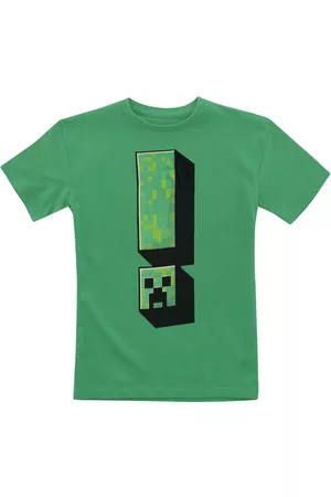 Minecraft T-shirt til børn - Baby- & børnetøj - Børn - Creeper Exclamation - drenge og piger