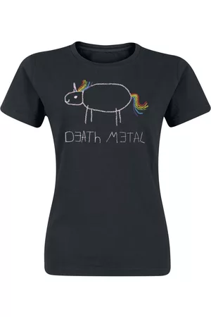Death Metal Enhjørning T-shirt - S till L - Damer