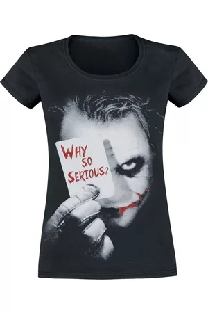 Batman T-shirt - The Joker - Why So Serious? - S till XXL - Damer