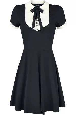 Jawbreaker Kort kjole - In A Mood Tie Neck - XS till 4XL - Damer