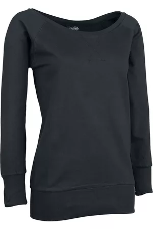 Urban classics Sweatshirt - Ladies Wideneck Crewneck - XS till 5XL - Damer