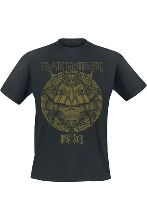 Iron Maiden T-shirt - Samurai Eddie Gold Graphic - S till XXL - Herrer