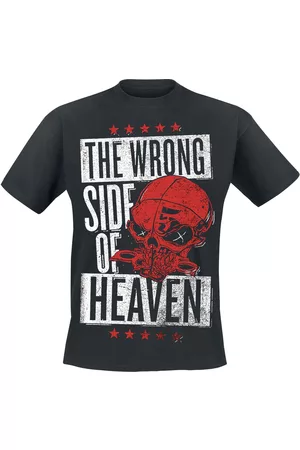 Five Finger Death Punch T-shirt - The Wrong Side Of Heaven - The Righteous Side Of Hell - S till XXL - Herrer