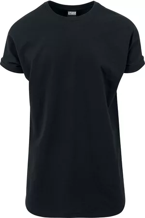 Urban classics T-shirt - Long Shaped Turnup Tee - S till XL - Herrer