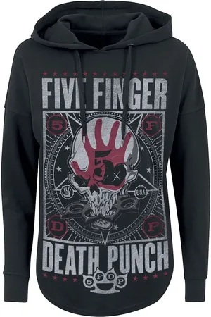 Five Finger Death Punch Hættetrøje - Star Skull - M till L - Damer