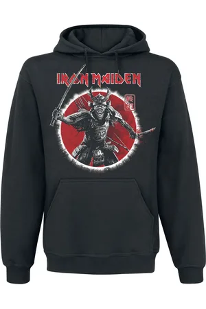 Iron Maiden Hættetrøje - Eddie Warrior - M till XL - Herrer