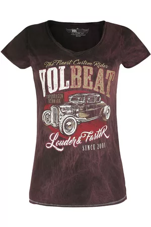Volbeat T-shirt - Louder And Faster - S till 4XL - Damer