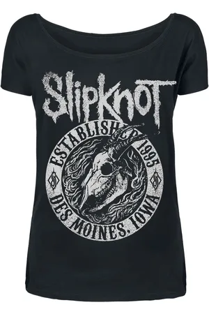 Slipknot T-shirt - Flaming Goat - S till XXL - Damer