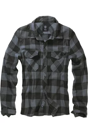 Brandit Flannelskjorte - Checkshirt - S till 7XL - Herrer