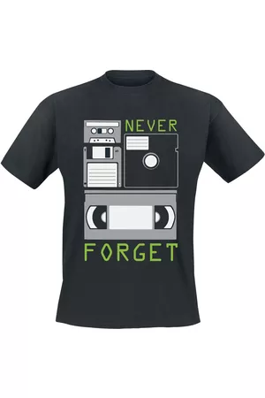 Slogans Fun T-shirt - Never Forget - M till XXL - Herrer