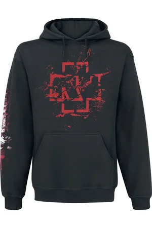 Rammstein Hættetrøje - Mein Herz Brennt - Spraylogo - S till XXL - Herrer