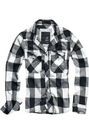 Brandit Flannelskjorte - Checkshirt - S till 7XL - Herrer