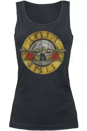Guns N´Roses Top - Distressed Bullet - S till XXL - Damer