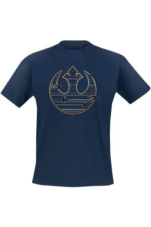 STAR WARS Disney T-shirt - Gold Rebel Logo - S till XXL - Herrer