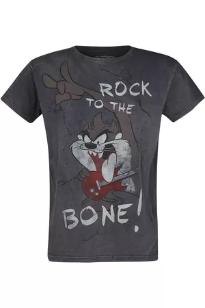 LOONEY TUNES T-shirt - Tasmanian Devil - Rock To The Bone! - S till 4XL - Herrer