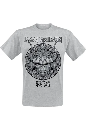 Iron Maiden T-shirt - Samurai Eddie Black Graphic - S till XXL - Herrer