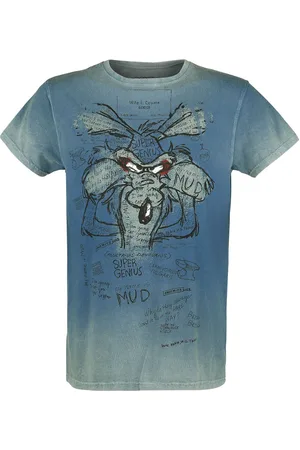 LOONEY TUNES T-shirt - Wile E. Coyote - Inner Thoughts - S till 4XL - Herrer