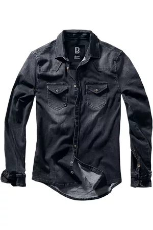 Brandit Jeansskjorte - Riley Denimshirt - S till 5XL - Herrer