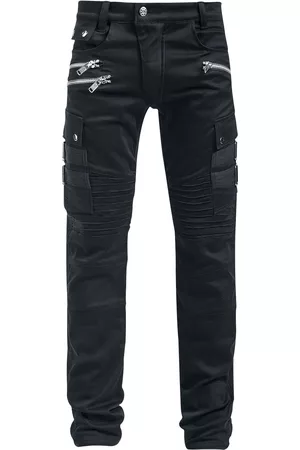 Chemical Black Stofbukser - Anders Pants - W30L32 till W38L34 - Herrer