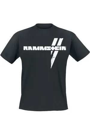 Rammstein T-shirt - Weiße Balken - S till 5XL - Herrer