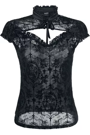 Banned Alternative T-shirt - Dark Lady - XS till XL - Damer