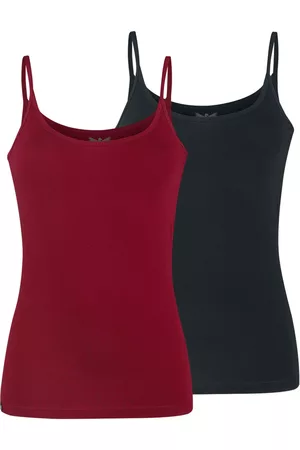 EMP Top - Double Pack Spaghetti-Strap Tops - S till 3XL - Damer