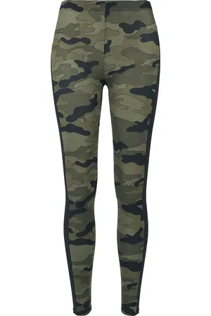 Urban classics Leggings - Ladies Camo Stripe Leggings - XS till 4XL - Damer