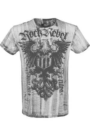 Rock Rebel T-shirt - Rebel Soul - S till 4XL - Herrer
