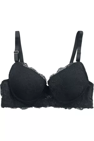 Grey Velvet BH - Lace Bra - S till XXL - Damer