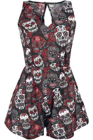Rockabella Jumpsuit - Mortal Playsuit - S till XL - Damer