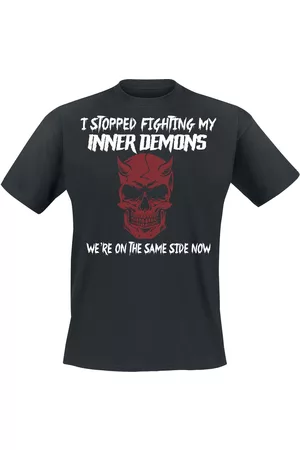 Slogans Fun T-shirt - My Inner Demons - M till 4XL - Herrer