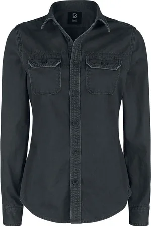 Brandit Langærmet skjorte - Girls Vintage - XS till 4XL - Damer