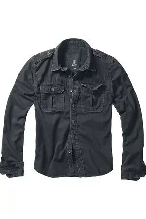 Brandit Langærmet skjorte - Vintage Shirt - S till 7XL - Herrer